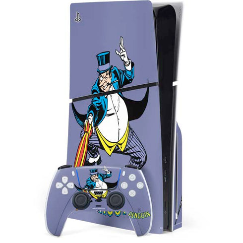 DC Comics The Penguin Portrait PlayStation PS5 Skins